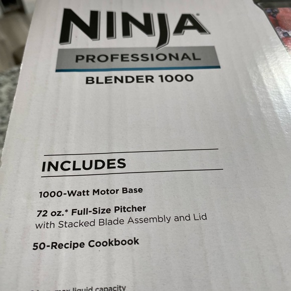 Open box ninja professional 1000 blender - Picture 2 of 4